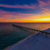 November Sunset Pier