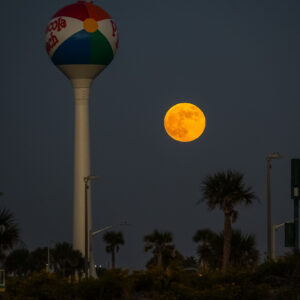 Beach Ball Full Moon