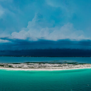 Panoramic Emerald Beach Shelf Cloud