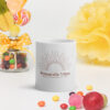 Where Sunshine Meets the Gulf White Glossy Mug